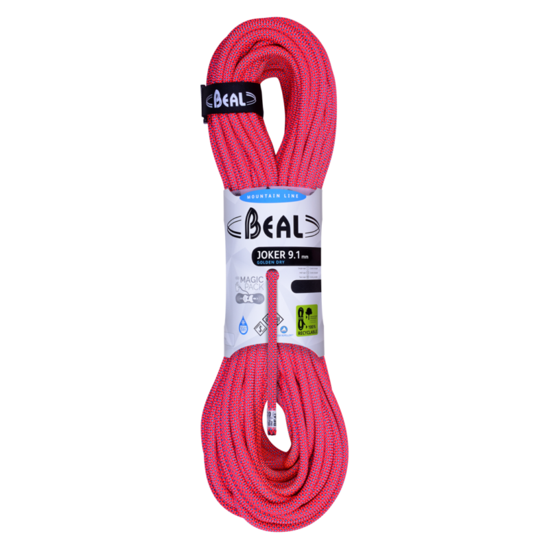 CORDE D'ESCALADE JOKER GOLDEN DRY 9.1MM - BEAL